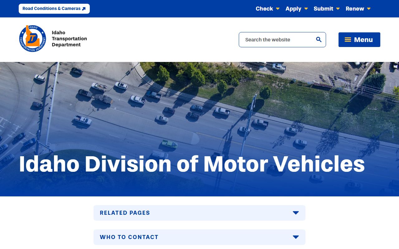 Franklin County traffic court records Idaho DMV source